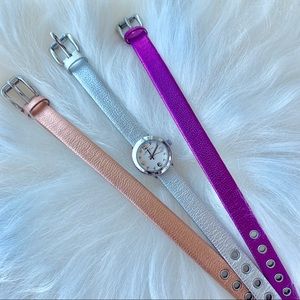 Marc Jacobs watch with interchangeable bands